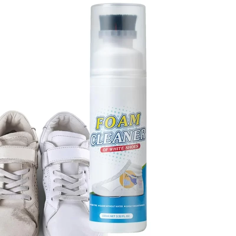 Using stain remover spray for clothes and shoes